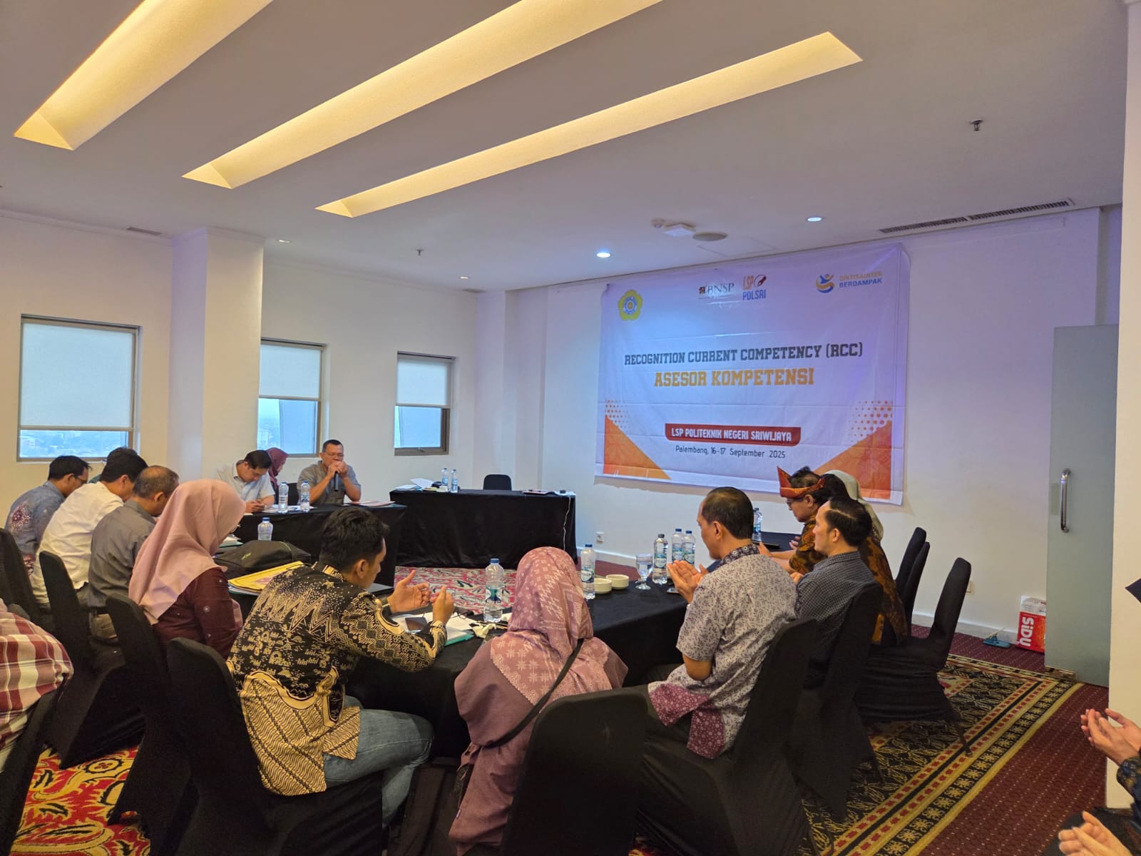 Asesor Kompetensi Polsri Ikuti RCC, Siap Hadapi Tantangan Dunia Industri