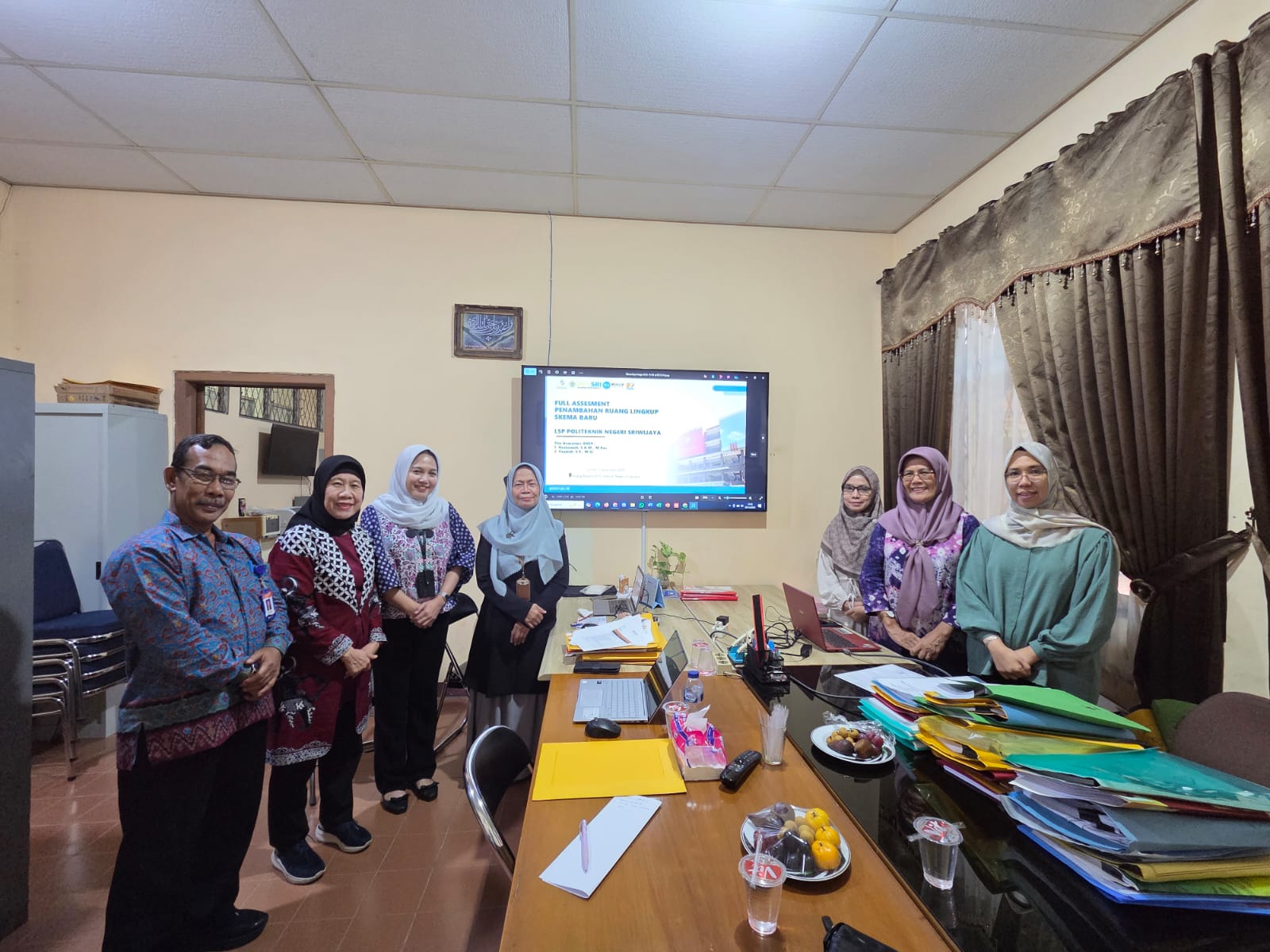 LSP Politeknik Negeri Sriwijaya Mengadakan Kegiatan Full Assessment Penambahan Ruang Lingkup Skema Baru