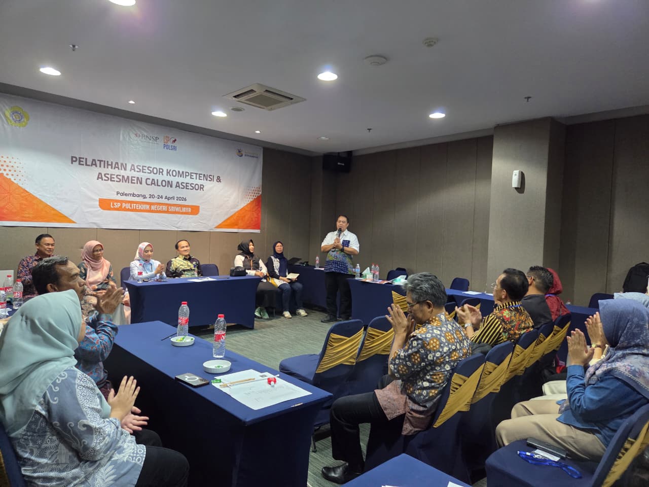 Polsri Gelar Pelatihan Asesor Kompetensi, Siapkan 48 Asesor Bersertifikat BNSP