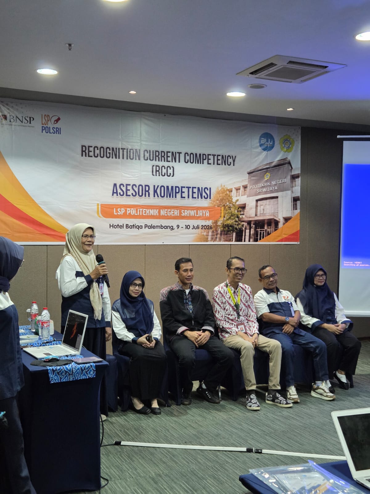LSP P1 Polsri Gelar RCC, 22 Asesor Ikuti Perpanjangan Sertifikat Kompetensi BNSP